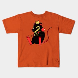 Black mouse Kids T-Shirt